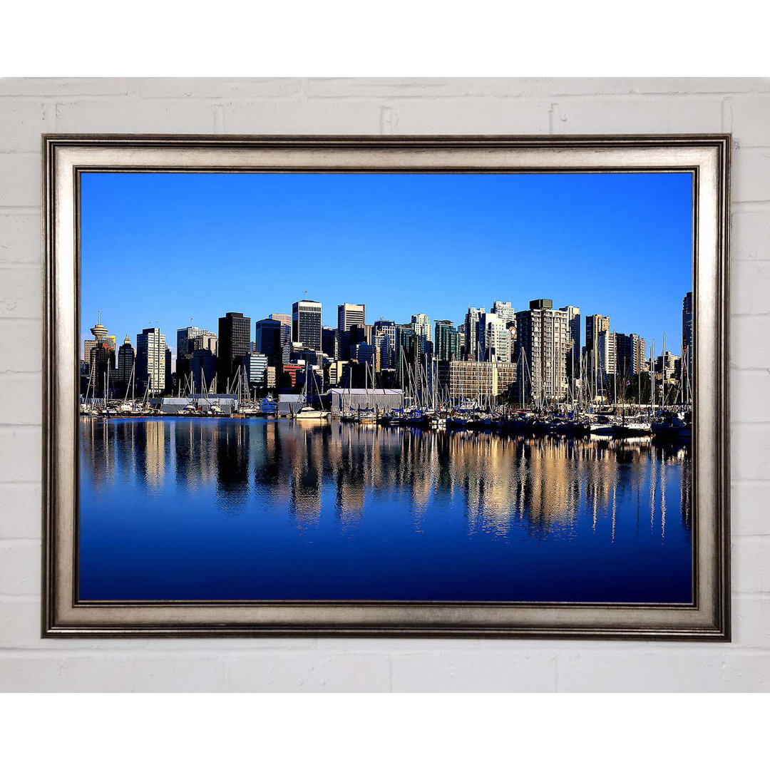 Skyline von Vancouver - Einzelne Bilderrahmen Kunstdrucke