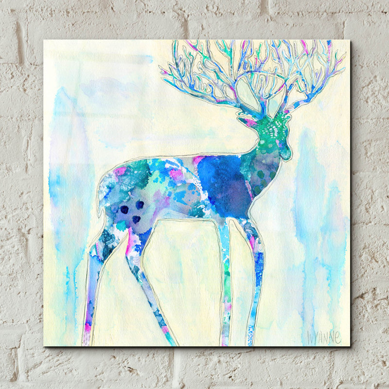«Quiet Creative» par Wyanne, H 12 po x l 12 po x P 0,13 po