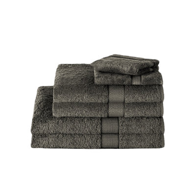 Yogik Supreme 6 Piece 100% Cotton Towel Set