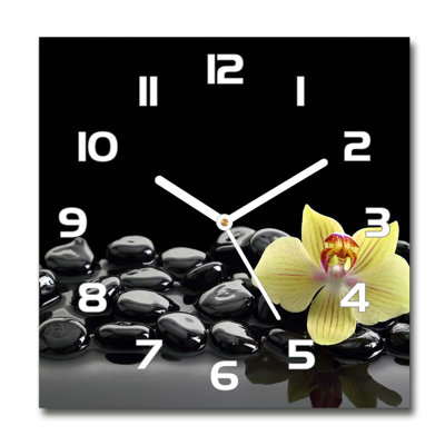 Glass Wall Clock
