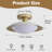 11.8" Dimmable Led Dome Semi Flush Mount-1677792121