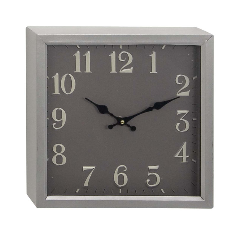 Horloge murale moderne Mariami, Beige, Grand
