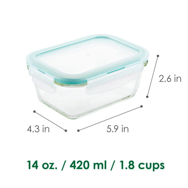 LocknLock Purely Better 10-pc. Glass Food Storage Container Set