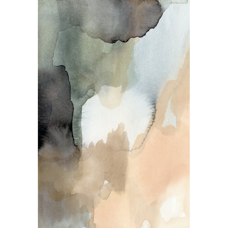 Nectar I by Victoria Barnes - Painting on Canvas, Black Floater Framed, 30cm H x 20cm W