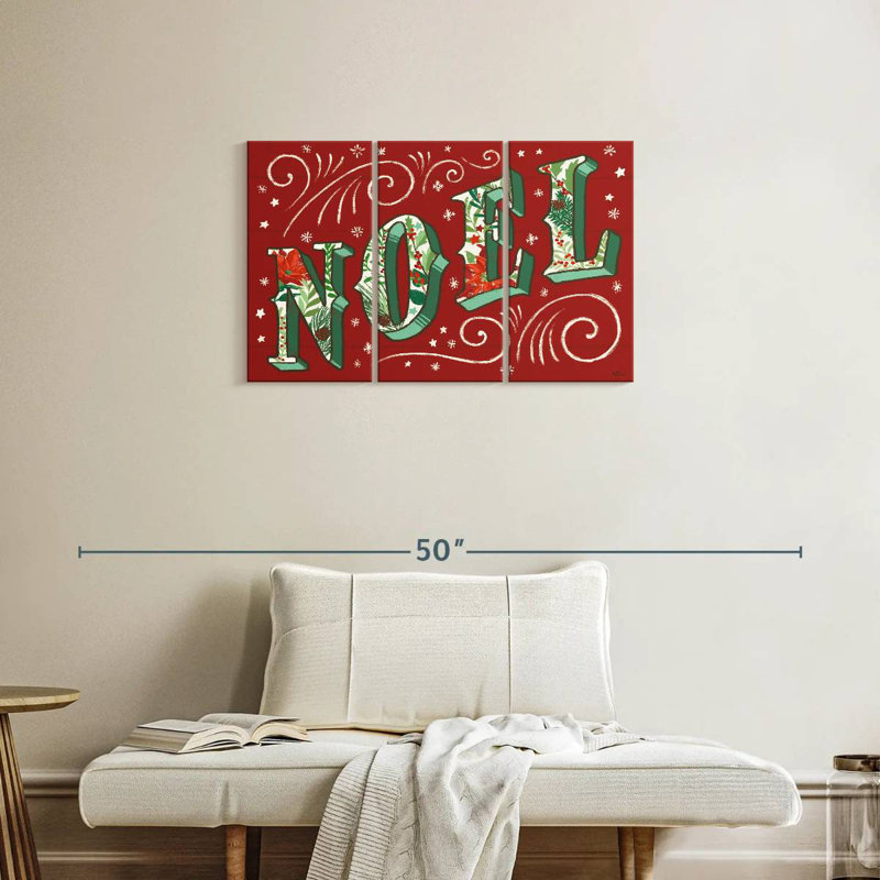Lelend Festive Holiday Joy IV, H 20 po x l 33 po