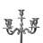 24 " Aluminum Candelabra