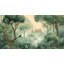 Papier peint forêt château Misty Woodland-806854474