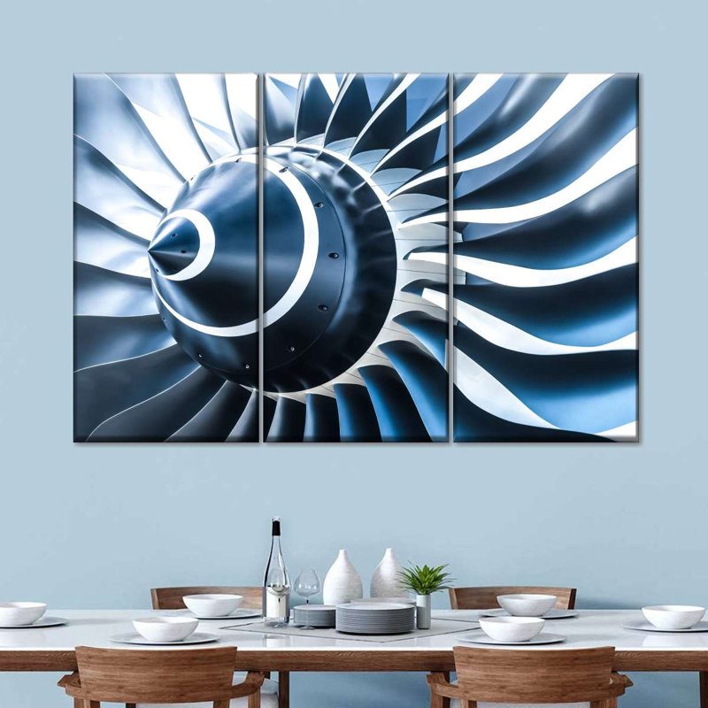 " Aircraft Engine " 3 - Pieces