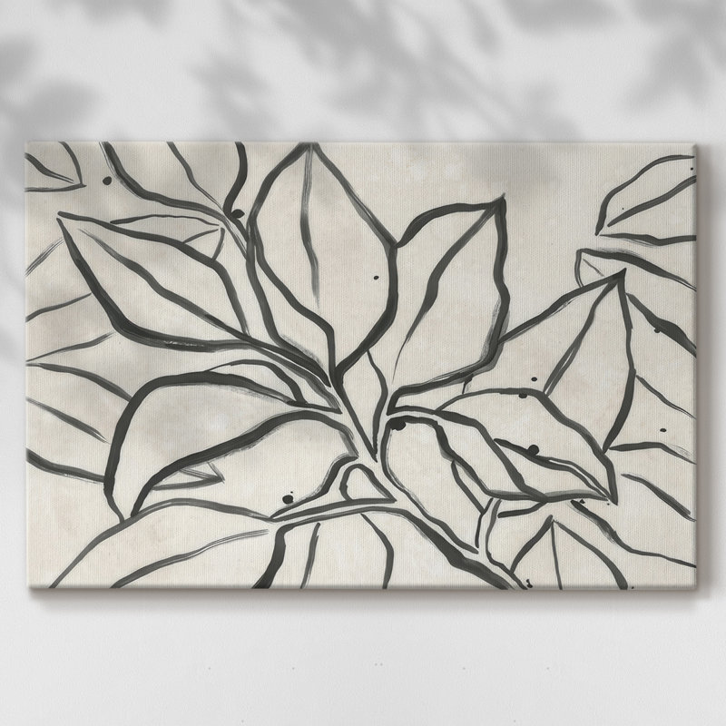 Parchemin Brosse I - Cavas enveloppés de galerie, 8 x 12