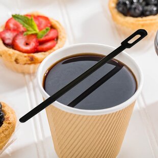 NJ Coffee Stir Sticks Wood Stirrers Disposable Drink Stirrers for Tea