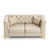 Beige+White Faux Leather sélectionné
