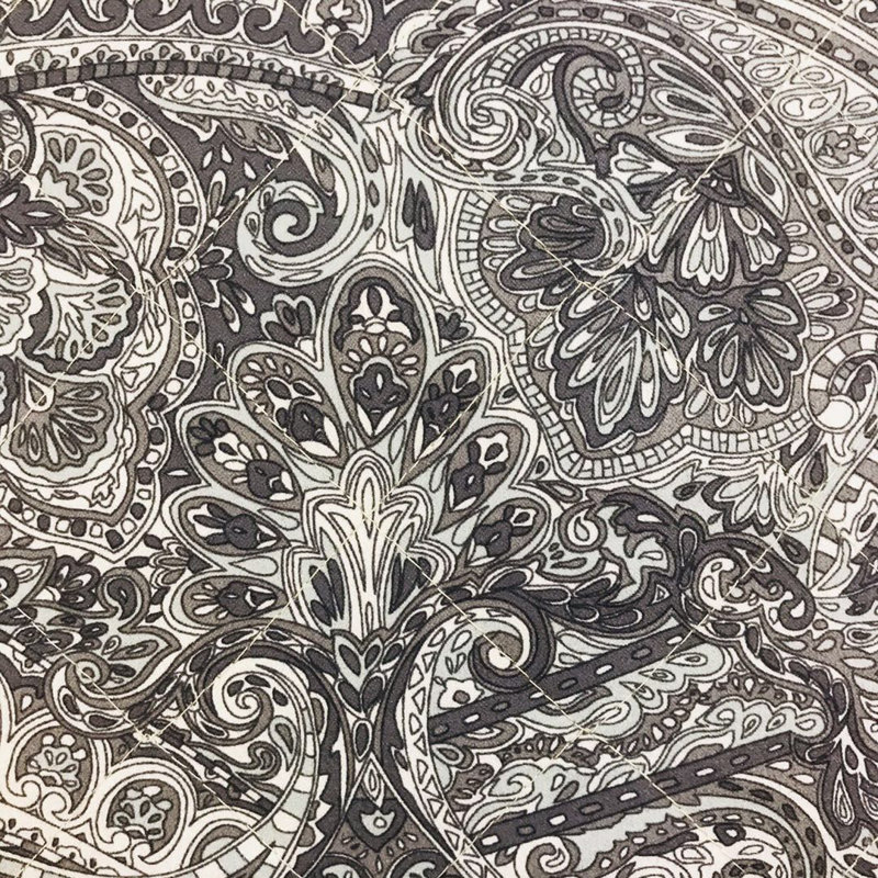 Housse de coussin carrée, Anthracite / Bleu clair, 20 po X 20 po