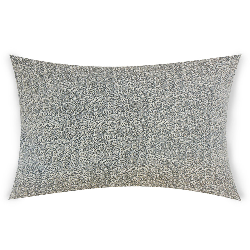 Malakai Geometric Feather Reversible Throw Pillow