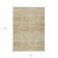 Tapis intérieur lavable abstrait beige et blé doré 5 pi x 8 pi