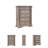 Badiu 42'' W 5 - Drawer Dresser