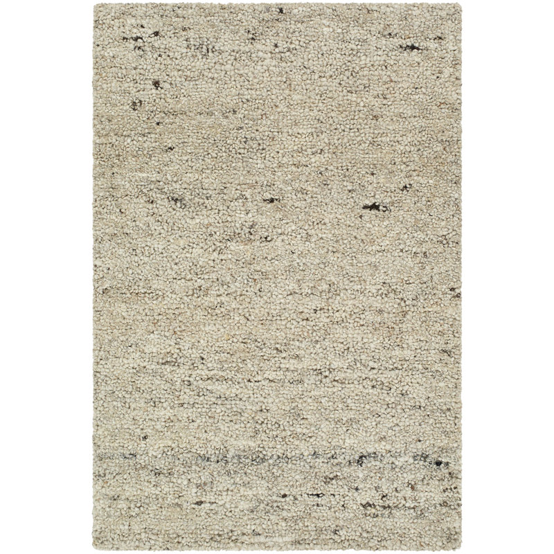 Danniella Hand Tufted Wool Indoor Rug, Rectangle 10' x 14'