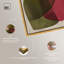 Impression sur toile de chevauchement Forms III par Art Remedy, cadre doré, 30 x 45-1765664374-1765664373