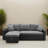 92.62" Pull Out Reversible Sleeper Sectional Sofa Bed with Storage Chaise
