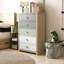 Commode à 5 tiroirs 30,7 po de largeur Bustillo-1014867508