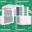 Climatiseur portatif 9 000 BTU pour 250 pieds carrés Costway Pi. avec télécommande incluse