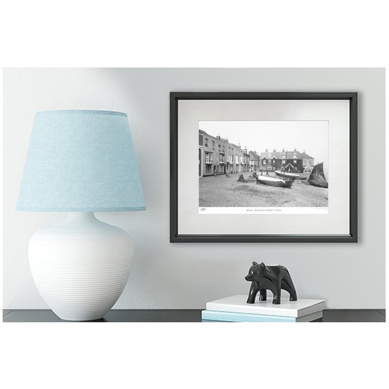 Deal, Beach Street 1924 - Single Picture Frame Print, 60cm H x 80cm W x 2.3cm D