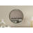 Elegant Wall Mirror, Sand Color, 19.7 x 63.0 x 0.9 inches | 100% MDF, Eco-Friendly Flotal-E Mirror | Modern Solid Color Design, Perfect for Living Room, Bedroom, and Entryway Decor | Easy Wall Mounting-1222586900
