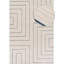Carmel Modern Geometric Cream/Navy Area Rug-128552584