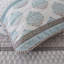 Ensemble de courtepointe pour lit double / grand 3 pièces, turquoise