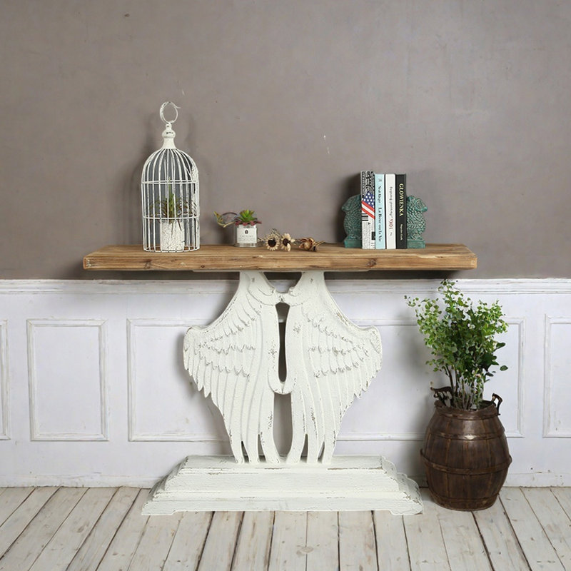 Console d'entrée en bois massif American Retro Creative