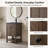 Chazden 24" Freestanding Herringbone Design Single Bathroom Vanity with Ceramic Top-1234212676-1233410066-1216070503