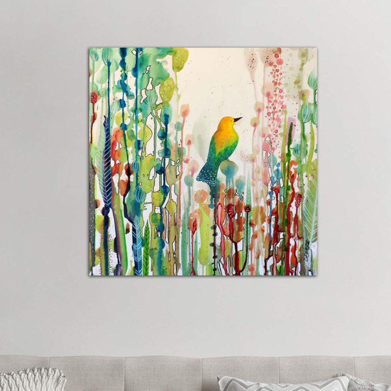 Voir Le Monde Autrement by Sylvie Demers - Wrapped Canvas Print, 45.72 cm H x 45.72 cm W x 1.91 cm D