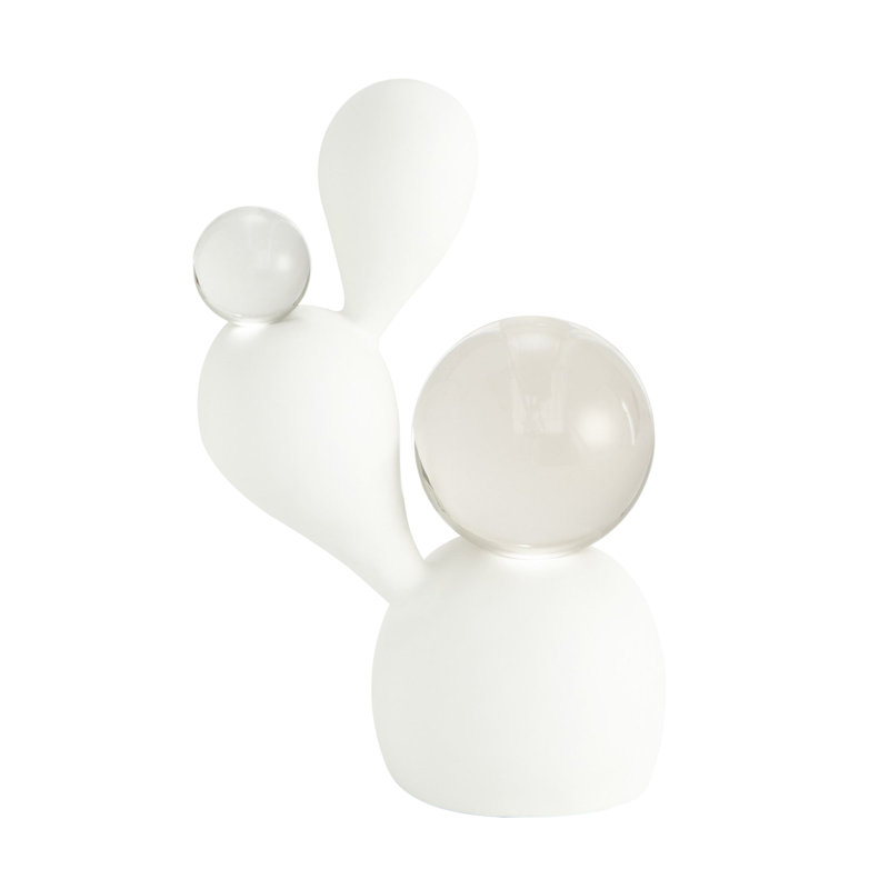Triple sculpture Meringue avec 2 sphères