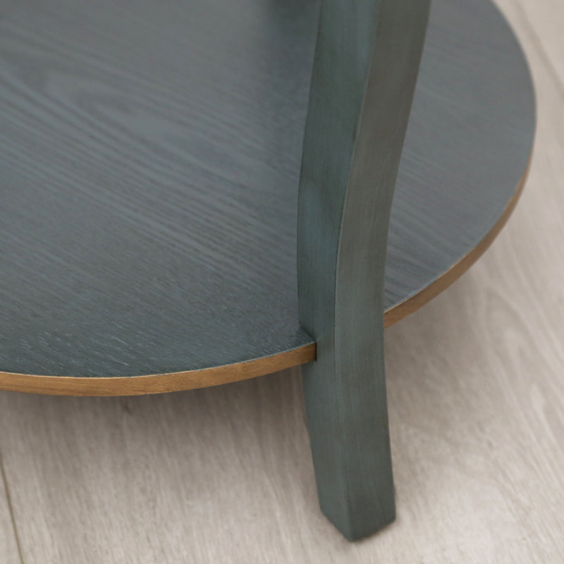 Table de bout en bois massif avec rangement Upton-on-Severn