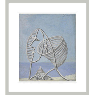 [Portrait of a Young Girl] par Pablo Picasso, impression giclée sur cadre