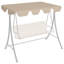 vidaXL Replacement Canopy for Garden Swing Awning Sunshade Outdoor Shelter-706068499-710441805