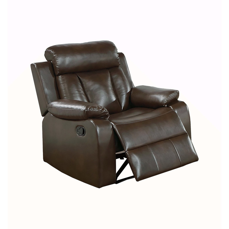 Fauteuil inclinable simple, Brun