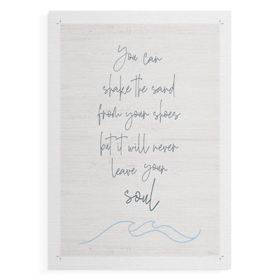 Shake the Sand -Canvas Print Only - NOT FRAMED