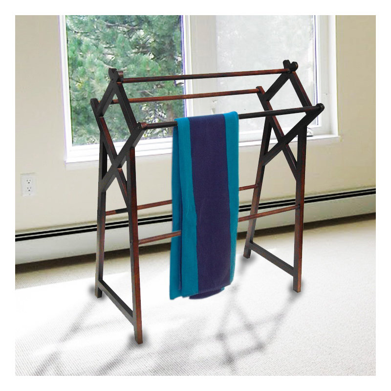 Porte-serviettes sur pied cross