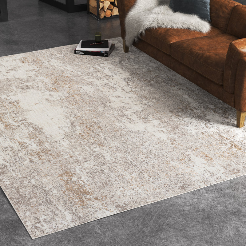 Lemaire Abstract Indoor Rug, Rectangle 9'2" x 12'