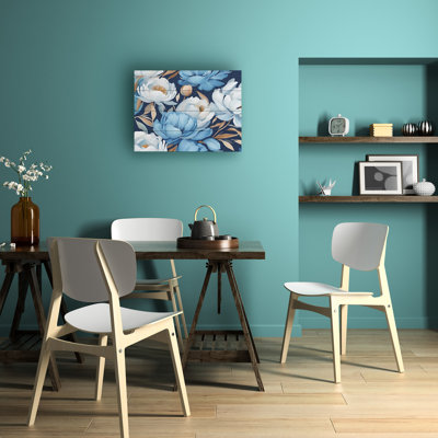 Tina Lavoie Windswept Peonies Wood Slat Art