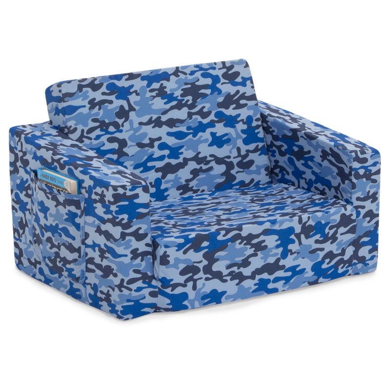 Cozee Flip-Out Chair - 2-in-1 Convertible Chair to Lounger for Kids