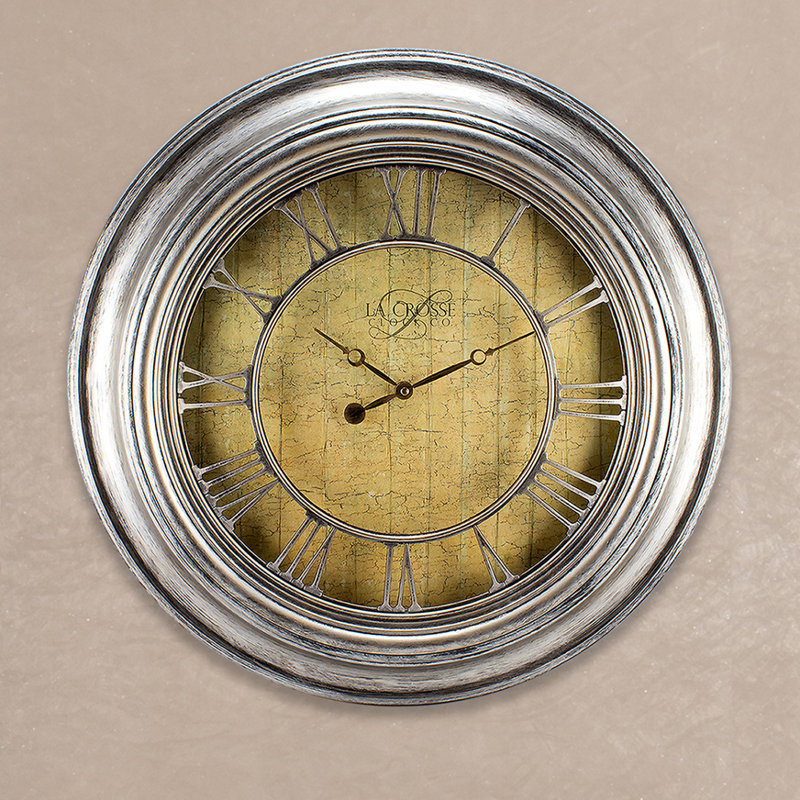 Horloge murale 24 po Weiland