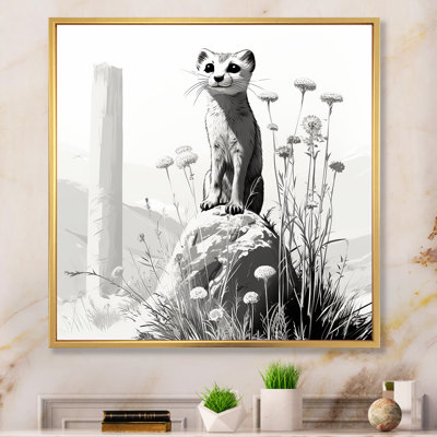 «Grey Meadow», art mural Meercat rétro