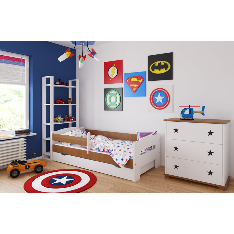 Fletcher Cabin Bed with Storage Included, Alder, European Toddler (80 x 160 cm)