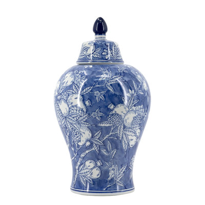 Pot en porcelaine avec couvercle