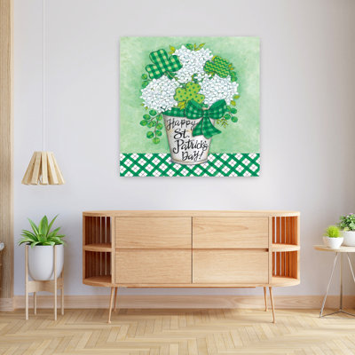 St. Pat's Hydrangea Contemporary Flower Art