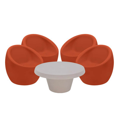 Tramontina Oca 5 Pcs. Polyethylene Lounge Set