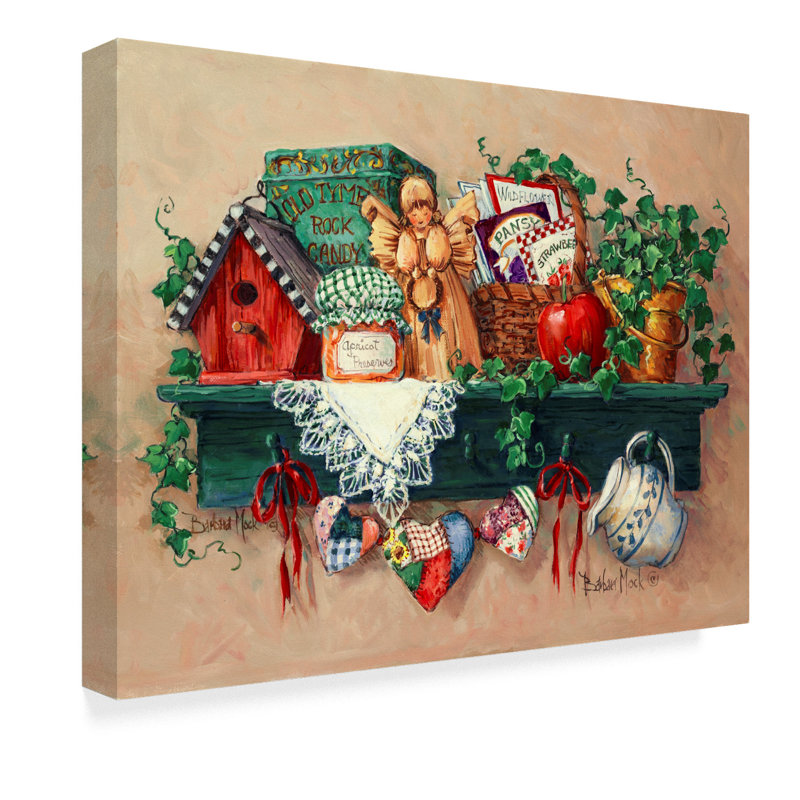 « country tablette », reproduction de peinture à l’acrylique sur toile tendue, H 24 po x l 32 po x P 2 po
