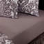 Damask 220 Thread Count 100% Cotton Flat Sheet-33632221-33632224