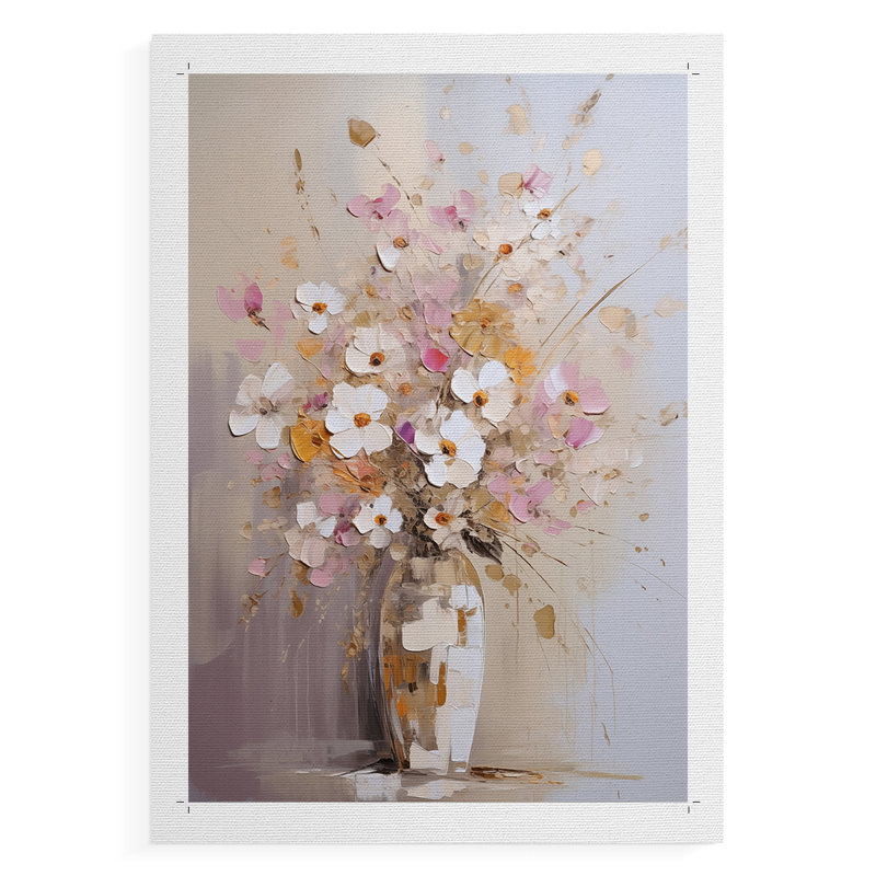 FLORAL Series CCCCLX III - Impression sur toile seulement - NON-CADRE